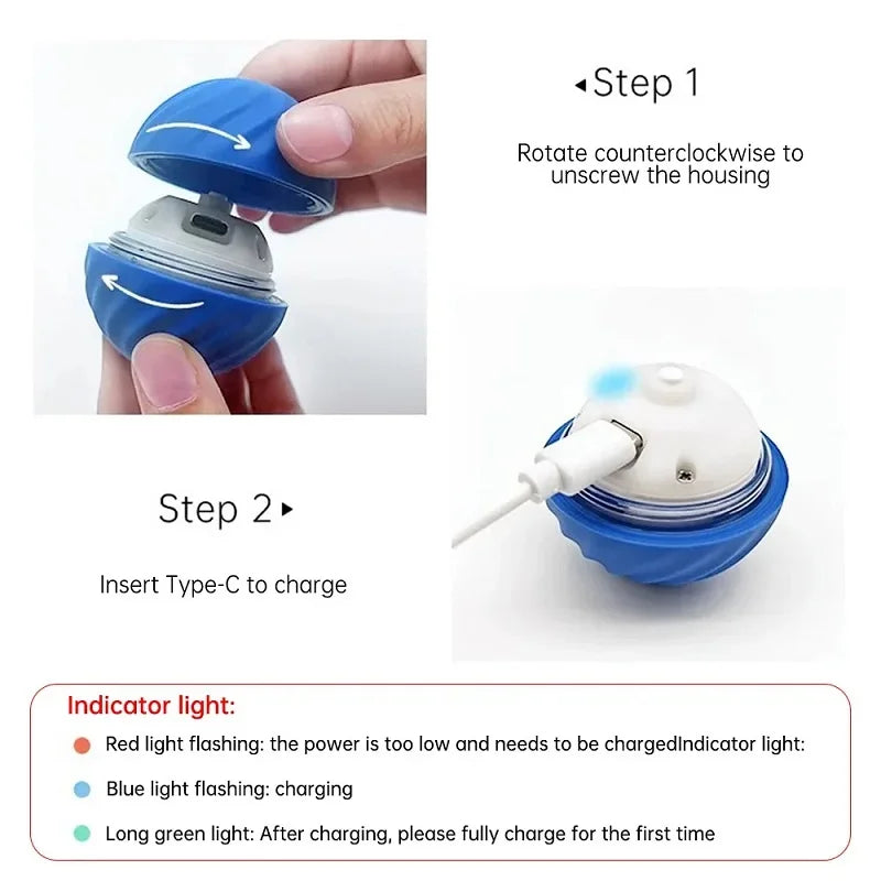 Smart Bouncing Dog Toy Ball